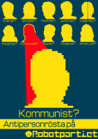 Antipersonrösta på Kommunist